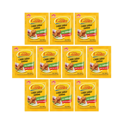 Tira Caldos Gallina Doña Gusta 10x7gr.1