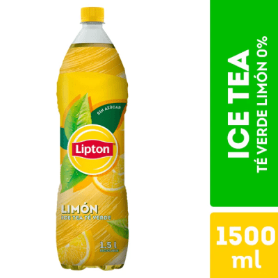 Jugo Lipton Te Verde Limon Botella 1,5lt.1