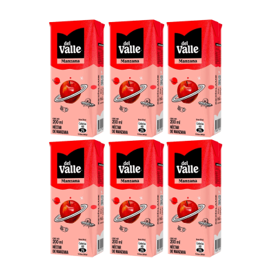 Nectar Andina del Valle Manzana Pack 6x200ml1