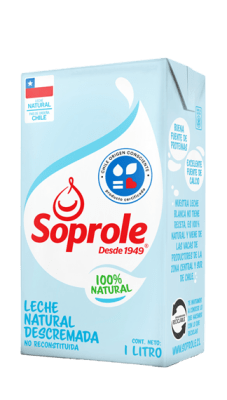 Leche Descremada Soprole 1Lt.1