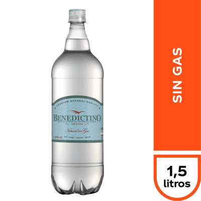 Agua Benedictino Sin Gas 1,5Lt.1