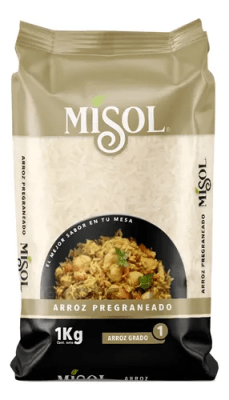 Arroz Pre Graneado MiSol 1Kg.1