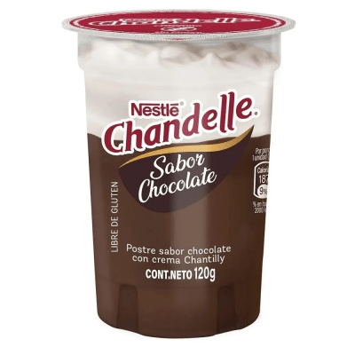Postre Chandelle Crema Chocolate 120gr.1