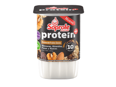 Yoghurt Protein Trozos Frutos Secos Soprole 155gr.1