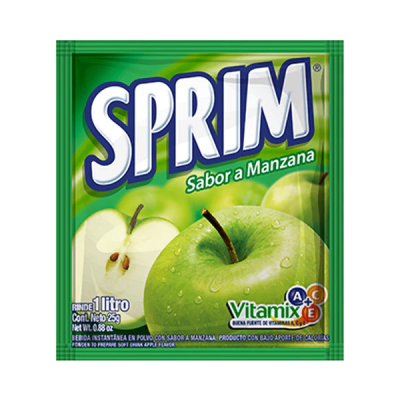 Jugo Polvo Sprim Manzana 25gr.1