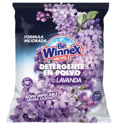 Detergente Winnex en Polvo Lavanda 400gr.1