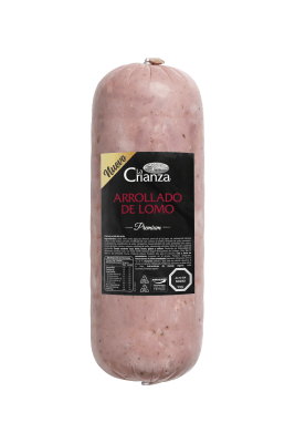 Arrollado de Lomo Sin Aji La Crianza (Kg)1