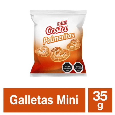 Galleta Mini Palmerita Costa 35gr.1