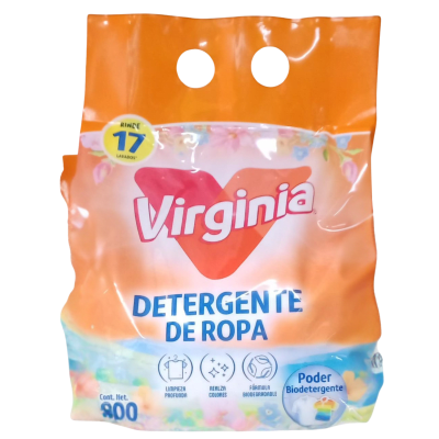 Detergente en Polvo Floral Virginia 800gr.1