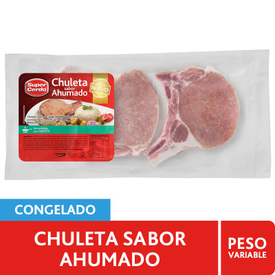 Chuleta Centro Ahumada Super Cerdo 350gr.1