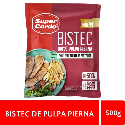 Bistec Pulpa de Cerdo Super Cerdo 500gr.1