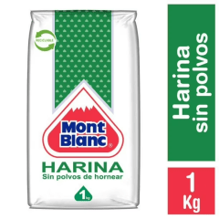 Harina Sin Polvo Mont Blanc 1Kg.