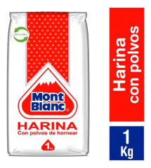 Harina Con Polvo Mont Blanc 1Kg