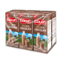 Leche Chocolate Colun 6x200ml.