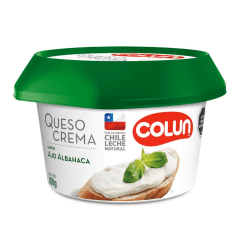 Untable Crema Ajo Albahaca Colun 100gr.