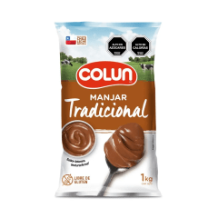 Manjar Colun Bolsa 1Kg.