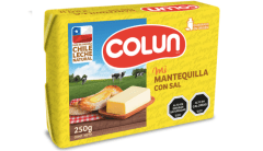 Mantequilla Colun Con Sal 250gr.