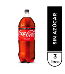 Coca Cola Zero Sin Azucar 3Lts.