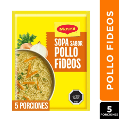 Sopa Maggi Pollo Fideos Sobre 70gr.