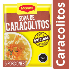 Sopa Maggi Caracolitos Sobre 76gr.