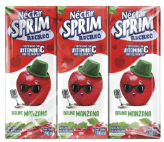 Nectar Sprim Tripack Manzana 3x190ml.