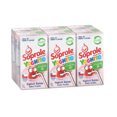 Yoguito Frutilla Tetra Pack Soprole 6x115gr.
