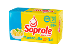 Mantequilla Sin Sal Soprole 250gr