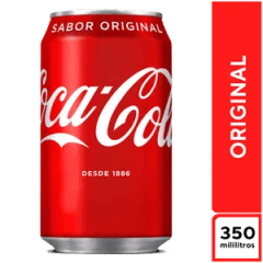 Coca Cola Original Lata Unidad 350cc.