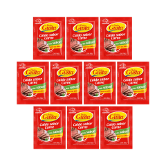 Tira Caldos Carne Doña Gusta 10x7gr.