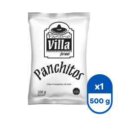 Nachos Pancho Villa 500gr.