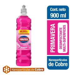Limpiapiso Virutex Primavera 900ml.