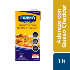 Salsa Cheddar Hellmans 1Lt.