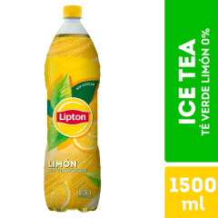 Jugo Lipton Te Verde Limon Botella 1,5lt.