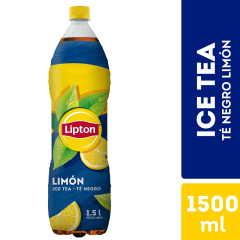 Jugo Lipton Te Negro Limon Botella 1,5lt.
