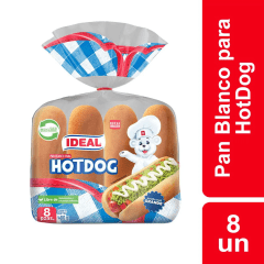 Pan Hot Dog Ideal 480gr.