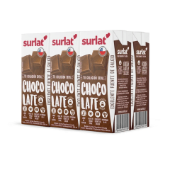 Leche Chocolate Surlat Bombillin 6x200ml.