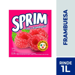 Jugo Polvo Sprim Frambuesa 20gr.