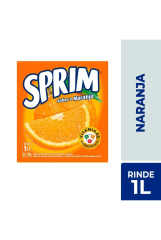Jugo Polvo Sprim Naranja 20gr.