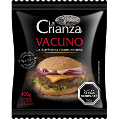 Hamburguesa Vacuno La Crianza 100gr.