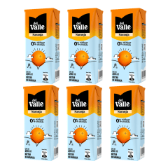 Nectar Andina del Valle Naranja Zero Pack 6x200ml