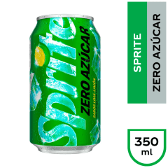 Sprite Zero Lata Unidad 350cc.