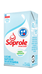 Leche Descremada Soprole 1Lt.