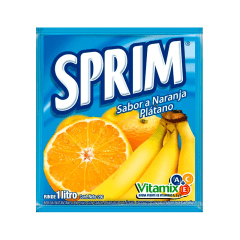 Jugo Polvo Sprim Naranja Platano 20gr.