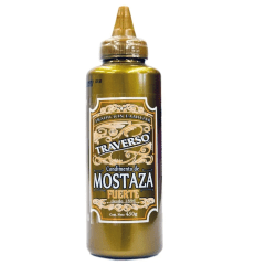 Mostaza Fuerte Vintage Traverso 450gr.