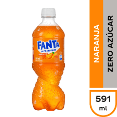 Bebida Fanta Zero 591cc.