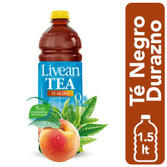 Bebida Te Negro Durazno Livean 1,5Lt.