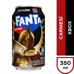 Bebida Lata Fanta Edicion Limitada Xbox 355ml.