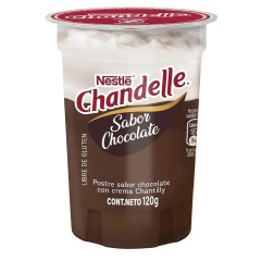 Postre Chandelle Crema Chocolate 120gr.