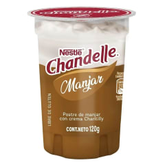 Postre Chandelle Crema Manjar 120gr.