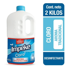 Cloro Concentrado Impeke 2Lt.